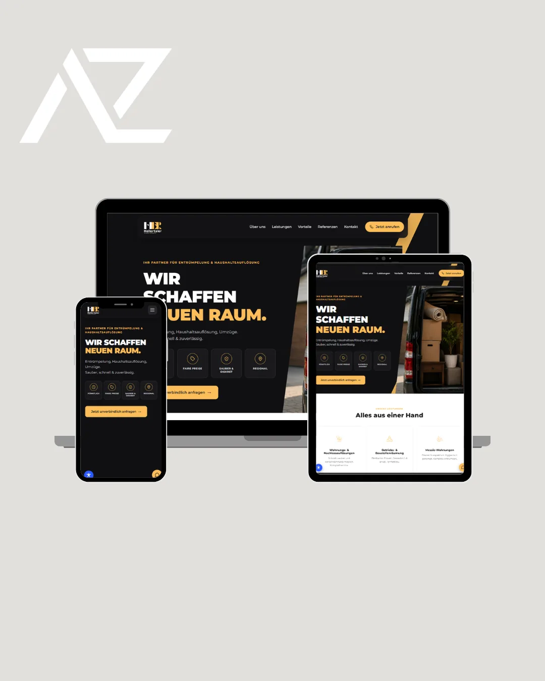 Website HER Entrümpelung