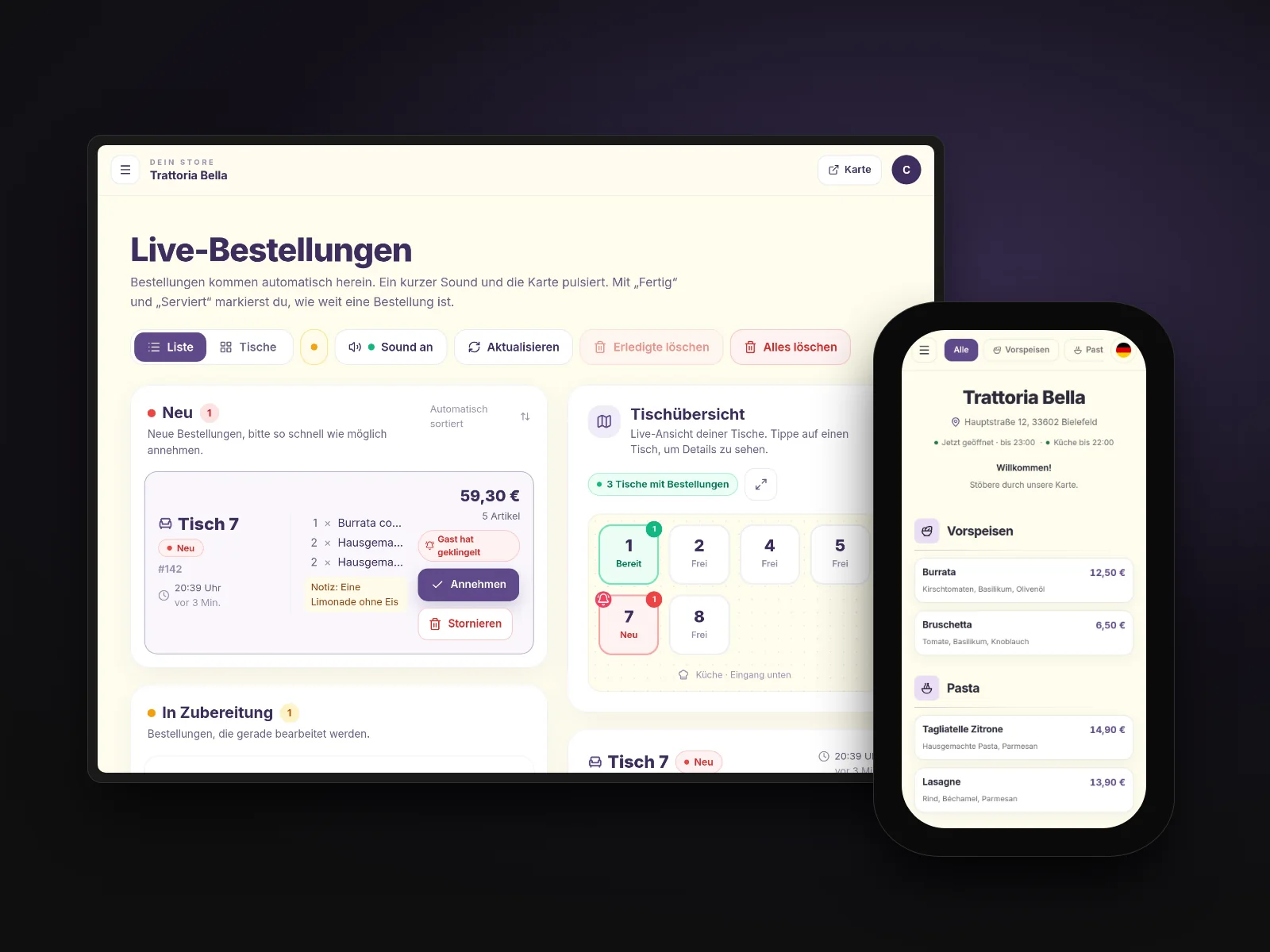 Eigenes Produkt MenuStudio